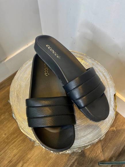 NEW CCOCCI dottie sandal in black - Picture 1 of 3